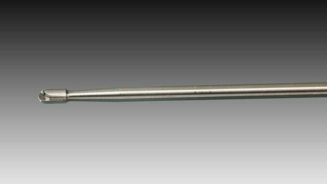 Match-Head acero inoxidable Slim Bur