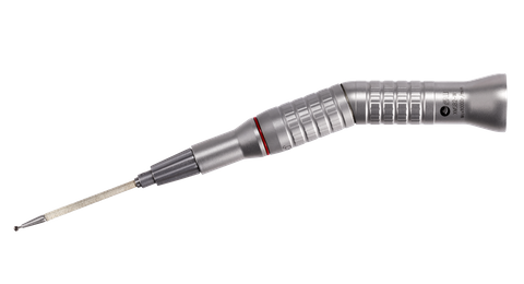 Topa de mano de micro burda en ángulo