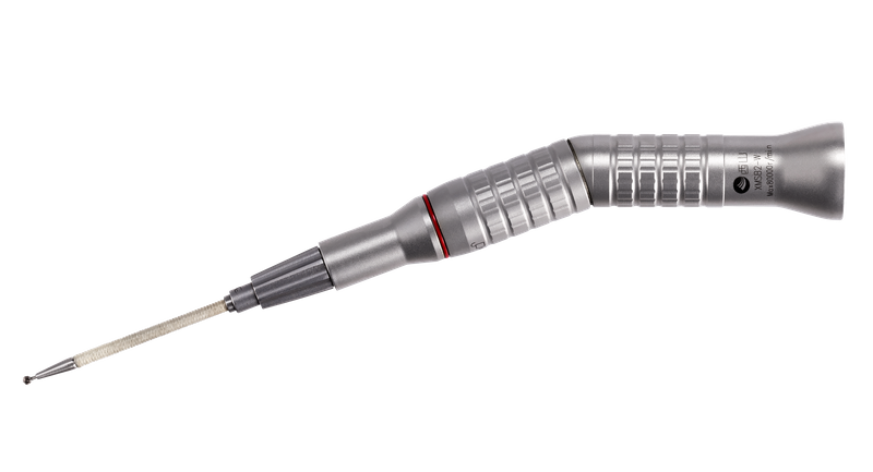 Topa de mano de micro burda en ángulo