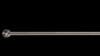Round de acero inoxidable Slim Bur